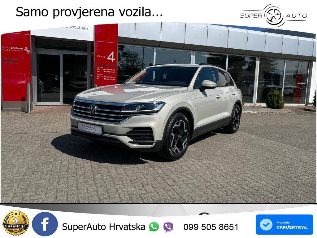Volkswagen Touareg 3.0 V6 TDI (231 KS) 4MOTION Tiptronic ZRAČNI+ACC+GR SJED+KAM