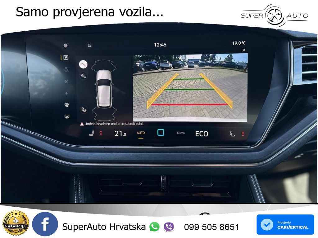 Volkswagen Touareg 3.0 V6 TDI (231 KS) 4MOTION Tiptronic ZRAČNI+ACC+GR SJED+KAM