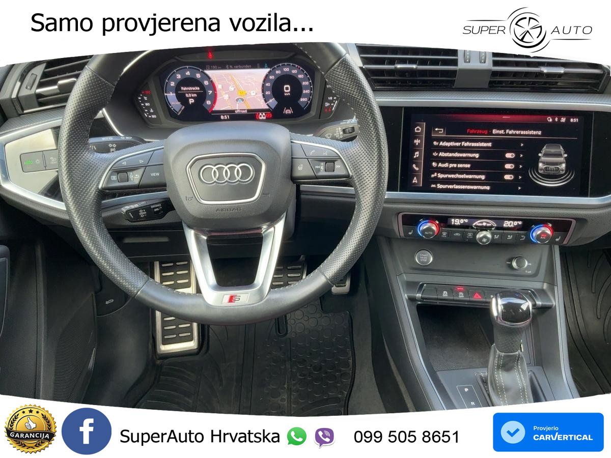 Audi Q3 35 TFSI (150 KS) S tronic LED+GR SJED+ACC