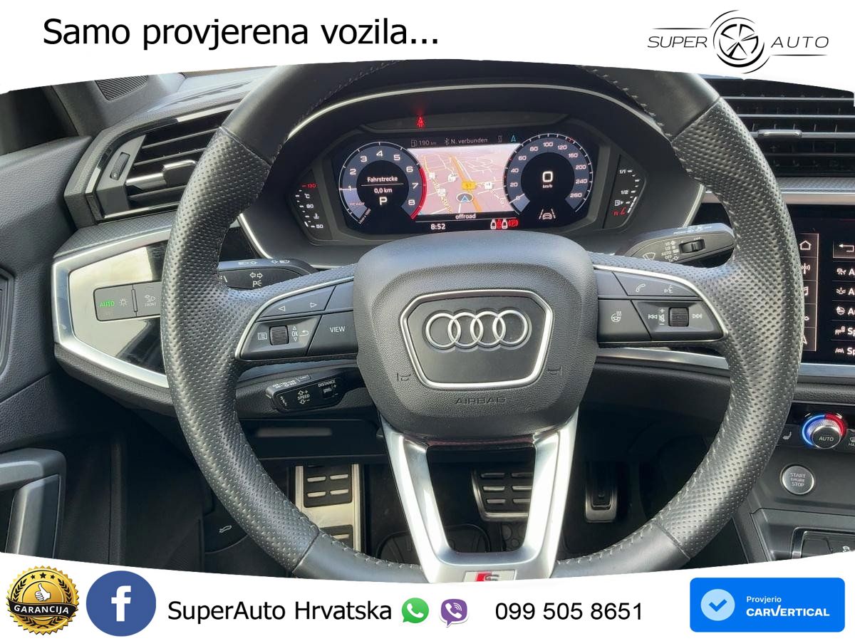 Audi Q3 35 TFSI (150 KS) S tronic LED+GR SJED+ACC