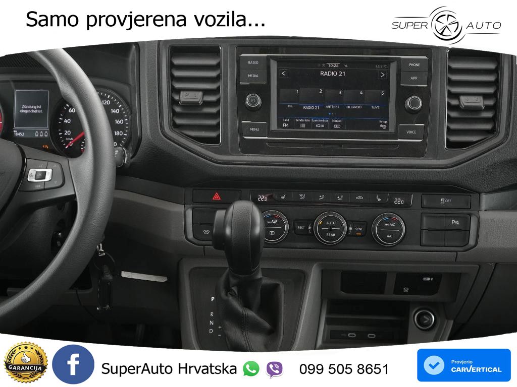 Volkswagen Crafter Kasten PLUS 35 MR FWD AHK PDC 177 KS