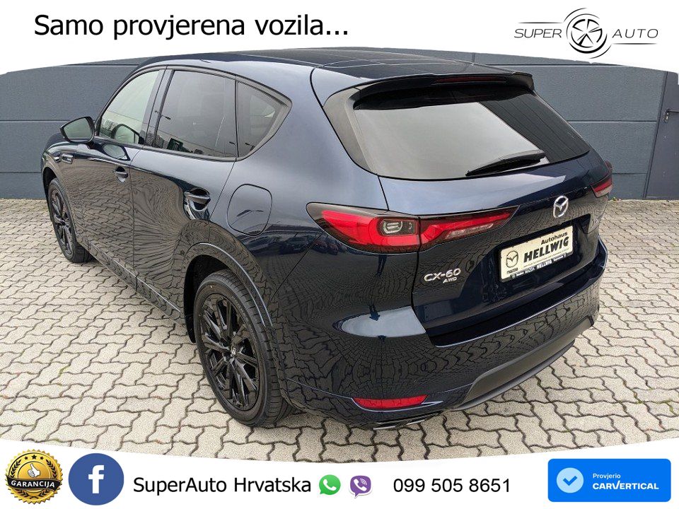 Mazda CX-60 3.3 e-Skyactiv D (254 KS) AWD Automatic MATRIX+GR SJED+KAM