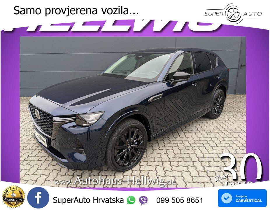 Mazda CX-60 3.3 e-Skyactiv D (254 KS) AWD Automatic MATRIX+GR SJED+KAM