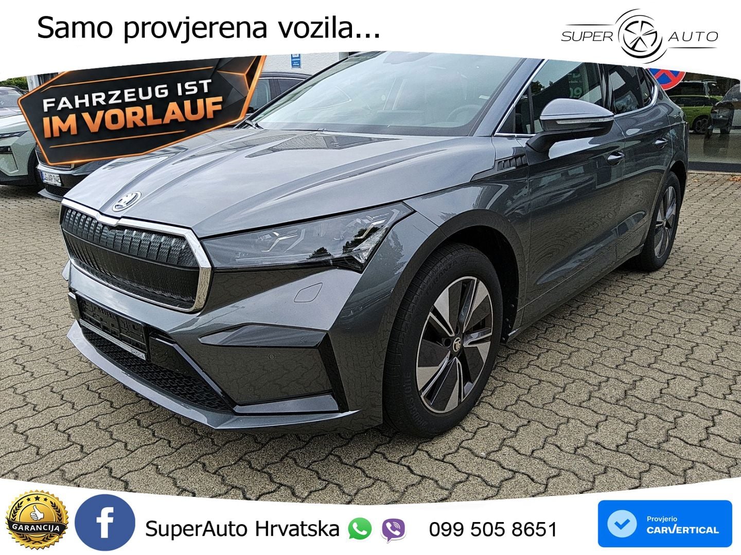Škoda Enyaq Coupe iV 85 82 kWh (286 KS) LED+ACC