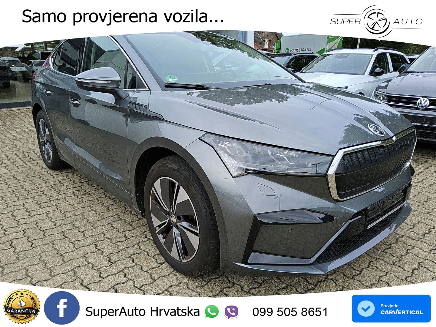 Škoda Enyaq Coupe iV 85 82 kWh (286 KS) LED+ACC