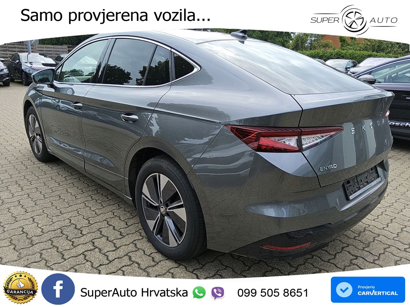 Škoda Enyaq Coupe iV 85 82 kWh (286 KS) LED+ACC