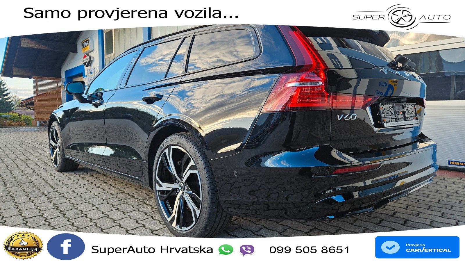 Volvo V60 2.0 B4 Benzin DCT LED+GR SJED+ACC