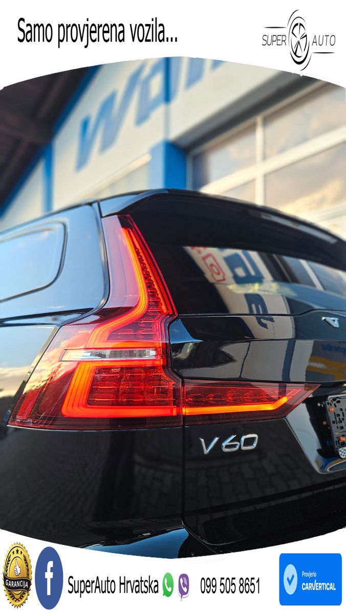 Volvo V60 2.0 B4 Benzin DCT LED+GR SJED+ACC