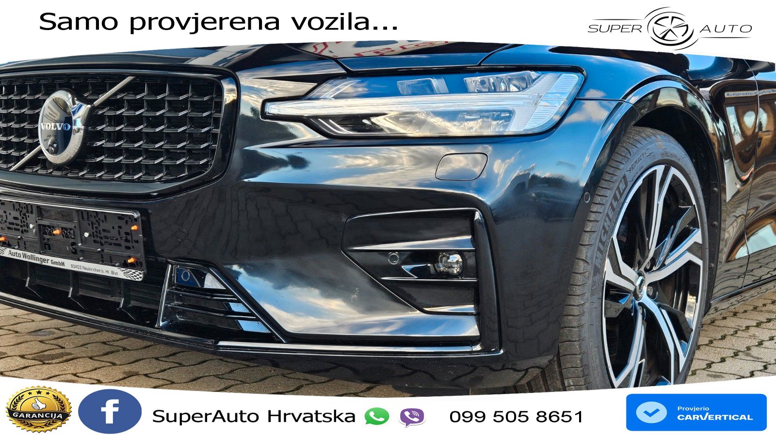 Volvo V60 2.0 B4 Benzin DCT LED+GR SJED+ACC