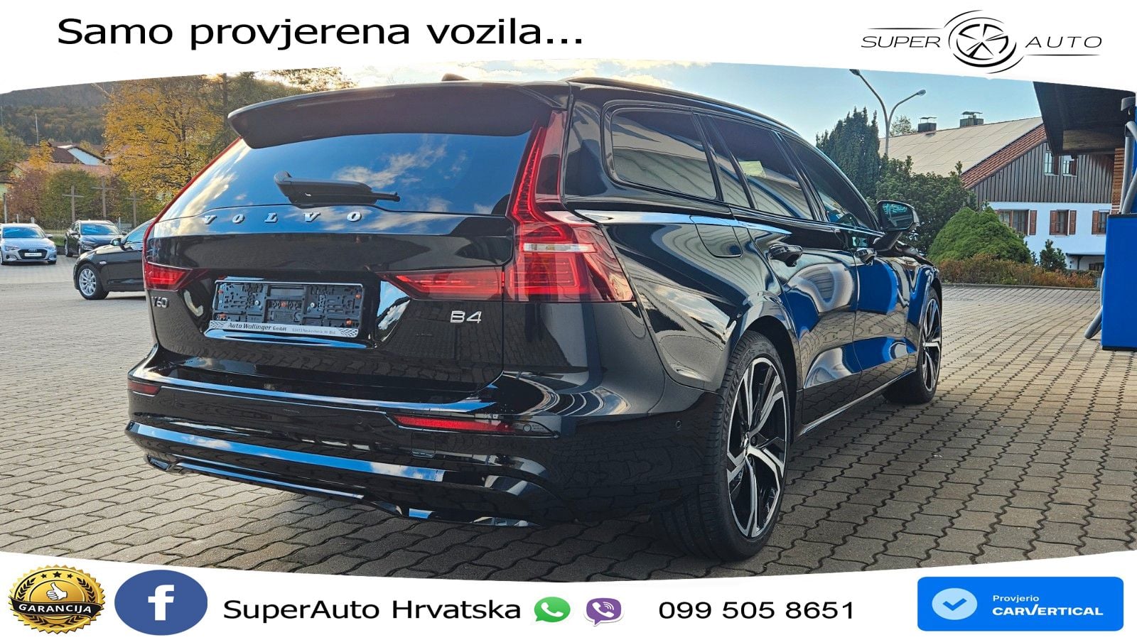 Volvo V60 2.0 B4 Benzin DCT LED+GR SJED+ACC