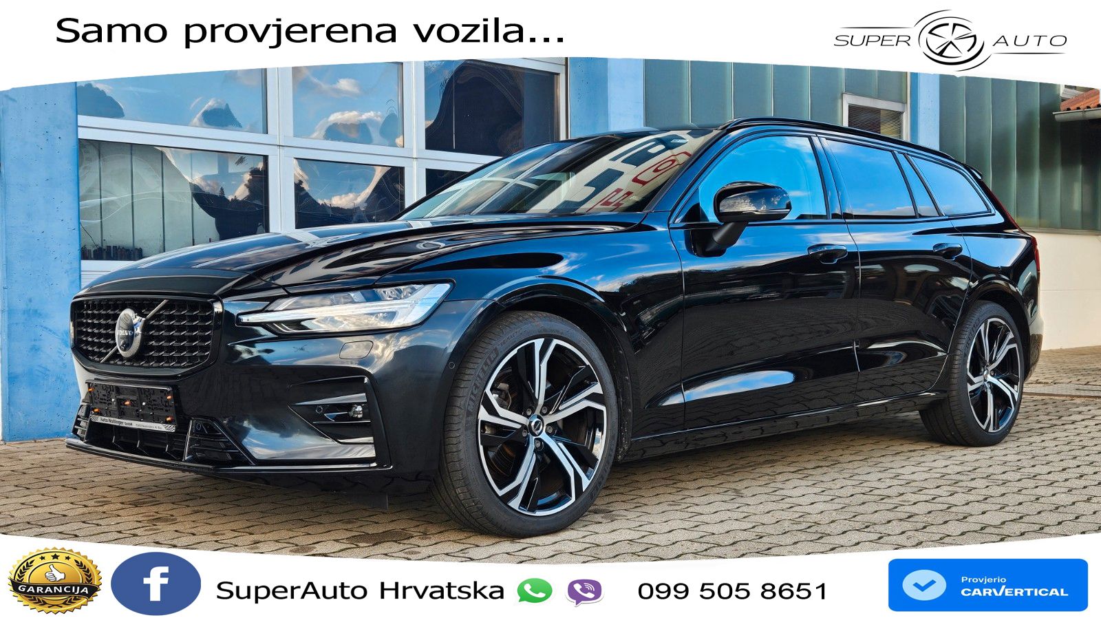 Volvo V60 2.0 B4 Benzin DCT LED+GR SJED+ACC
