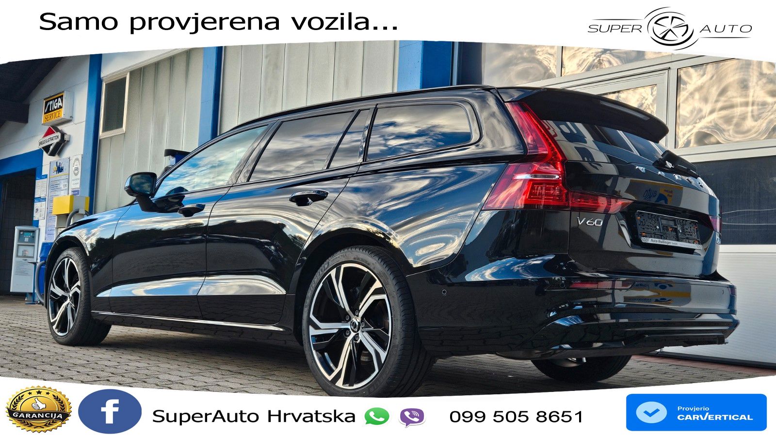 Volvo V60 2.0 B4 Benzin DCT LED+GR SJED+ACC