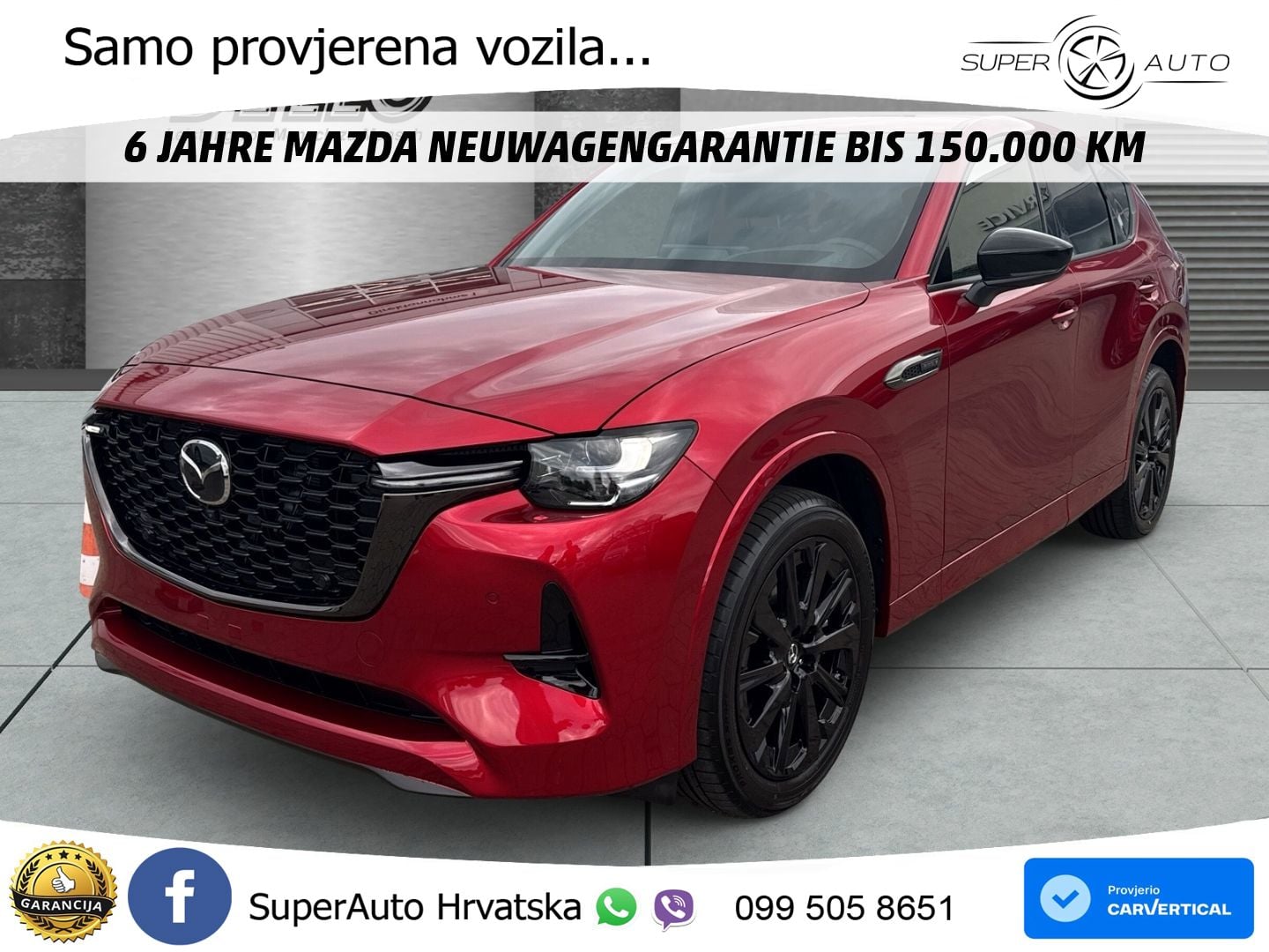 Mazda CX-60 2.5 e-Skyactiv (328 KS) AWD Automatic MATRIX+GR SJED+KAM