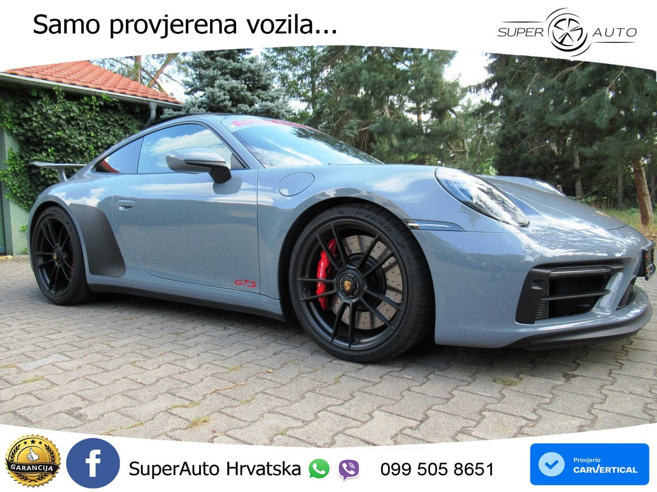 Porsche 911 Carrera GTS 3.0 (480 KS) PDK MATRIX+GR SJED+KAM