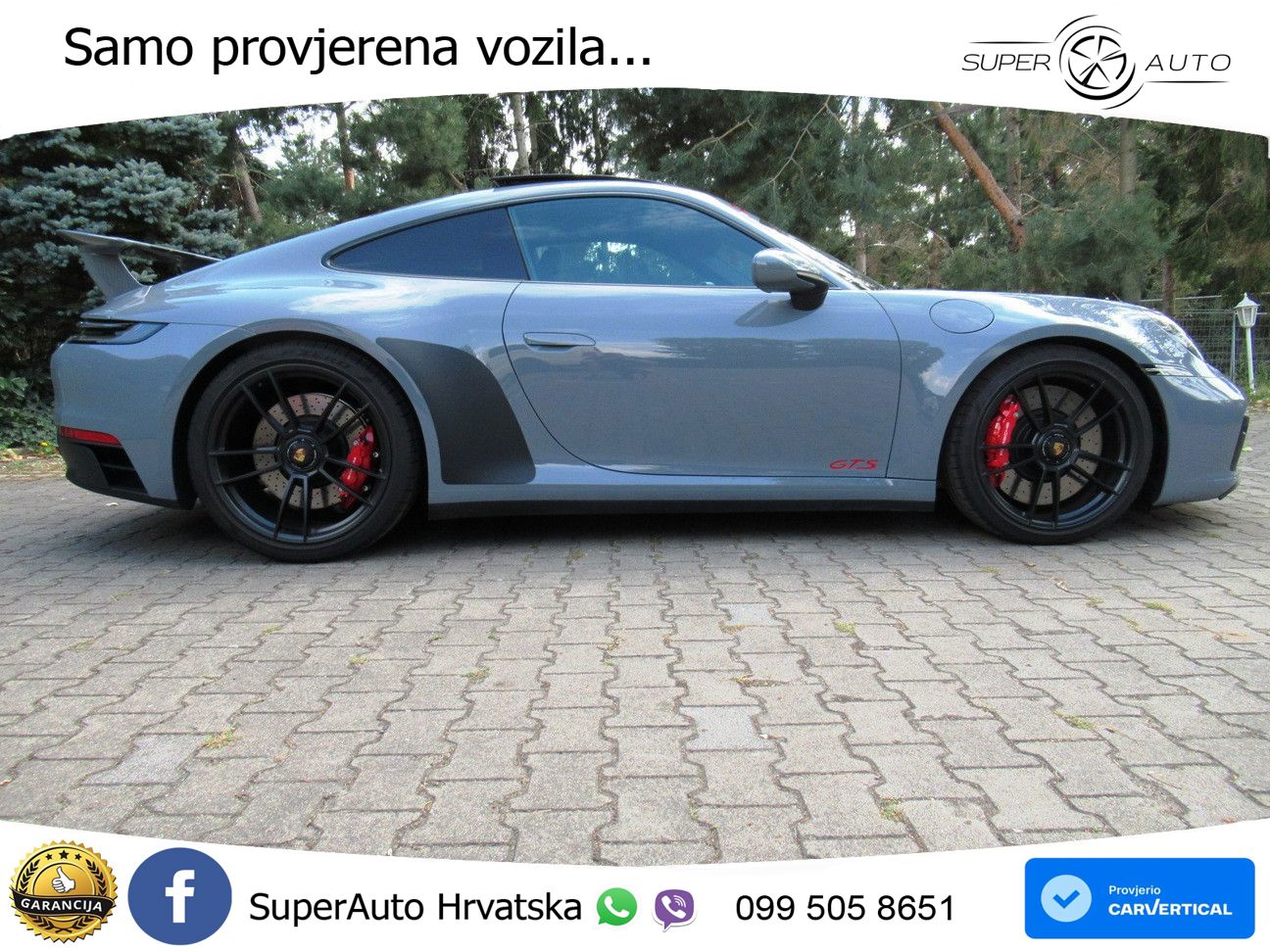 Porsche 911 Carrera GTS 3.0 (480 KS) PDK MATRIX+GR SJED+KAM