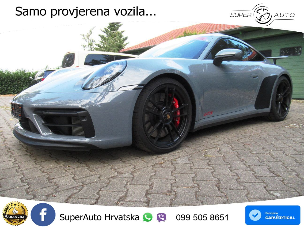 Porsche 911 Carrera GTS 3.0 (480 KS) PDK MATRIX+GR SJED+KAM