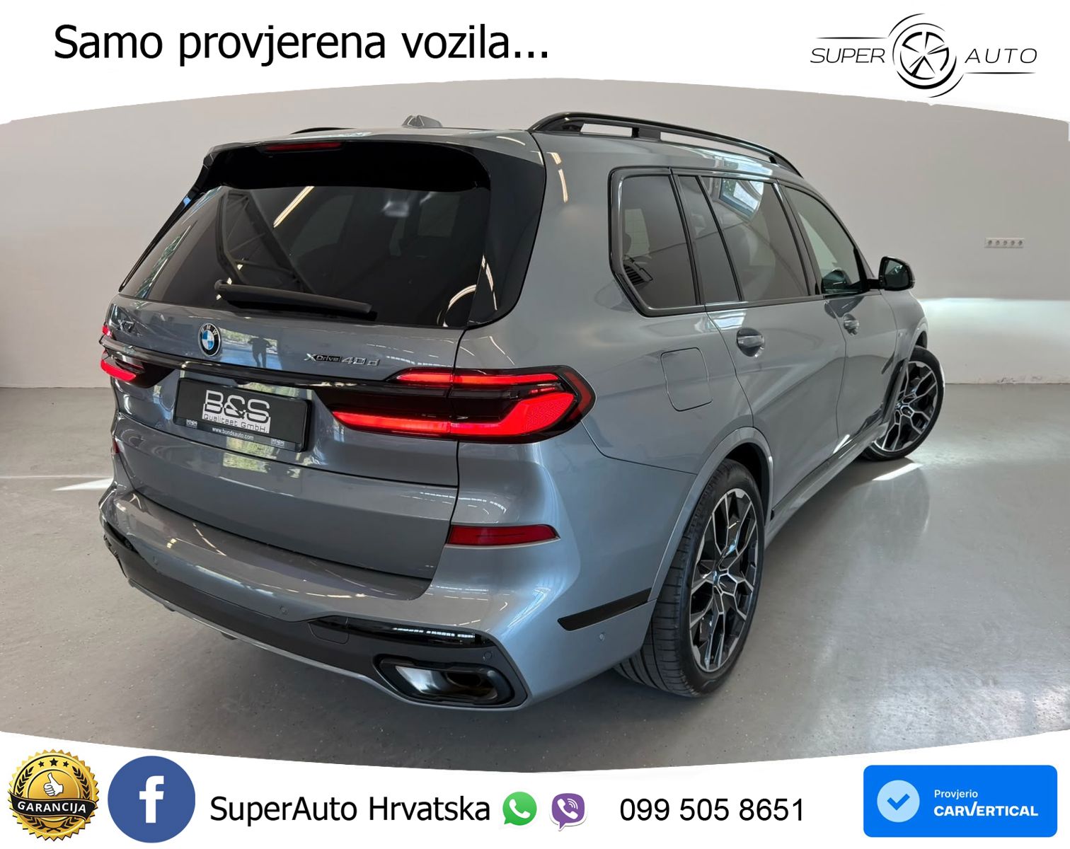 BMW X7 40d (352 KS) xDrive Steptronic M Sport LED+GR SJED+ACC