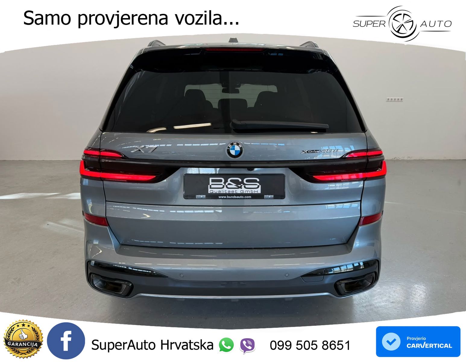 BMW X7 40d (352 KS) xDrive Steptronic M Sport LED+GR SJED+ACC