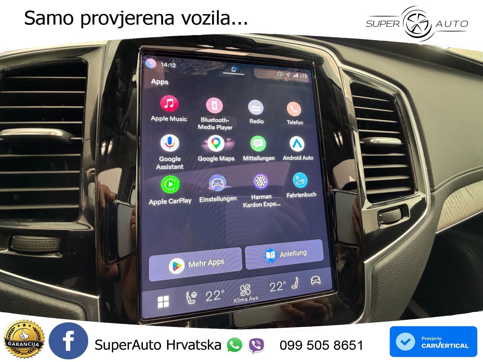 Volvo XC90 2.0 B5 Diesel AWD Automatic LED+GR SJED+ACC