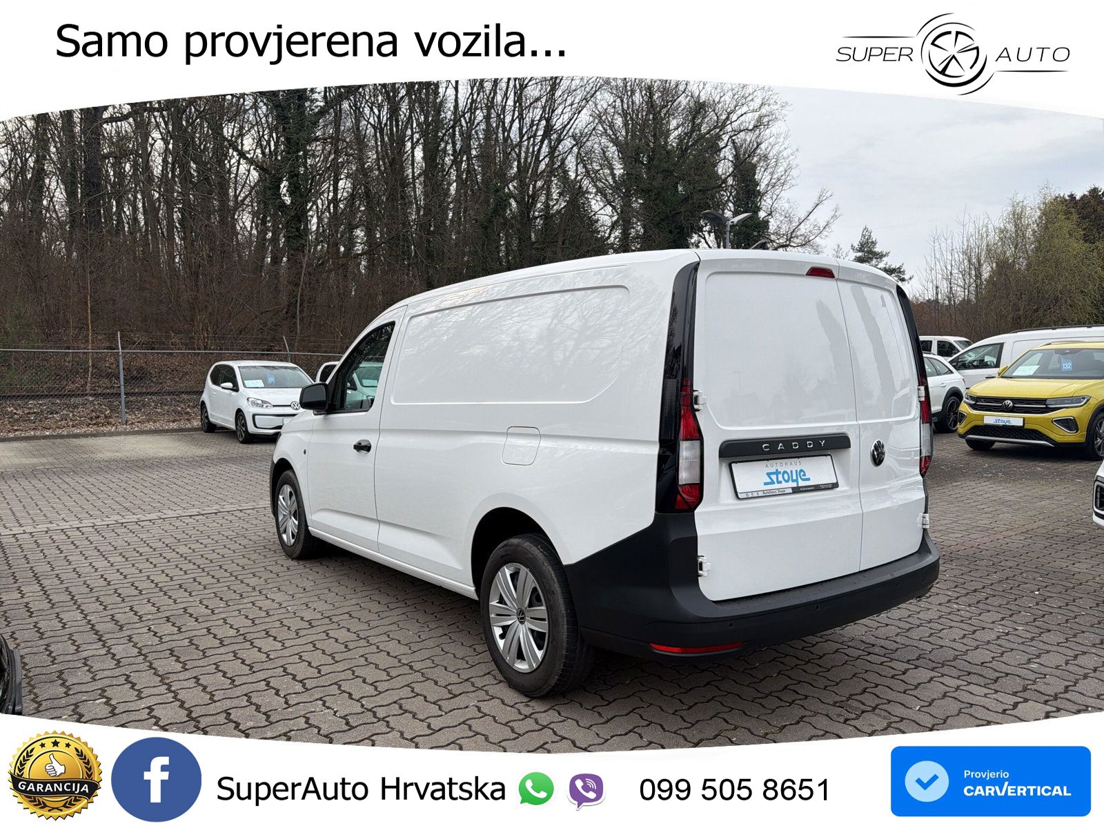 Volkswagen Caddy Cargo TDI Apple CarPlay AZV Klima 122 KS