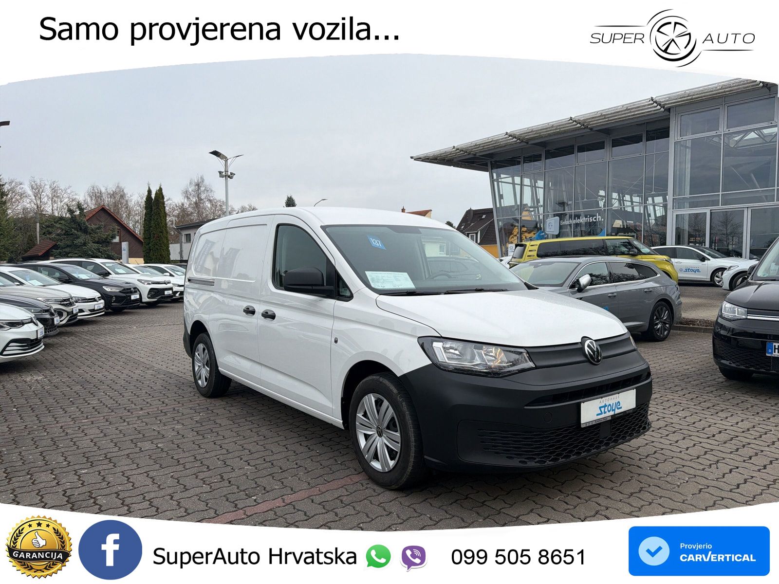 Volkswagen Caddy Cargo TDI Apple CarPlay AZV Klima 122 KS