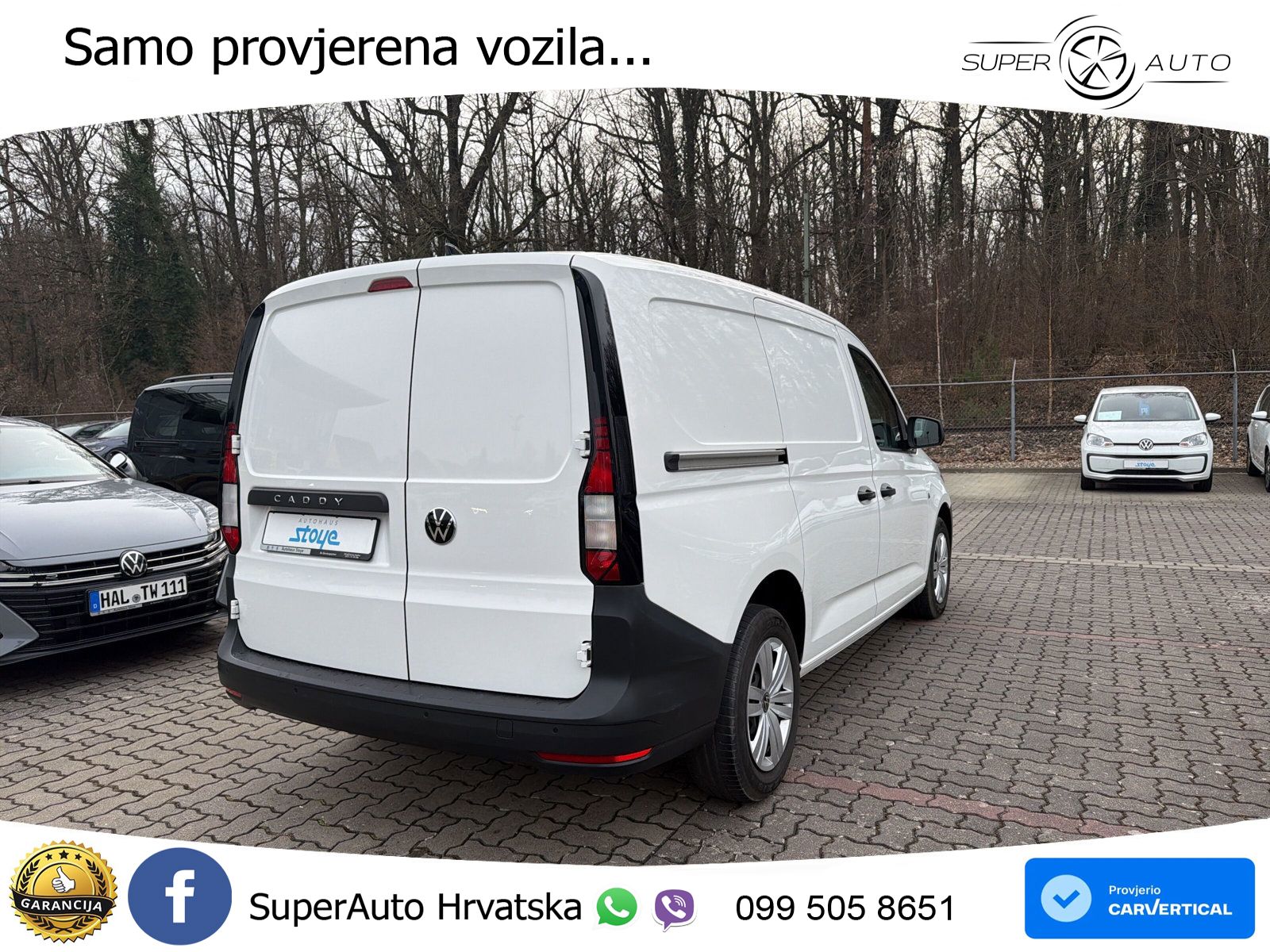 Volkswagen Caddy Cargo TDI Apple CarPlay AZV Klima 122 KS