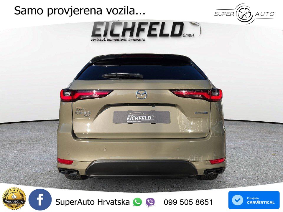 Mazda CX-60 2.5 e-Skyactiv (328 KS) AWD Automatic MATRIX+GR SJED+KAM