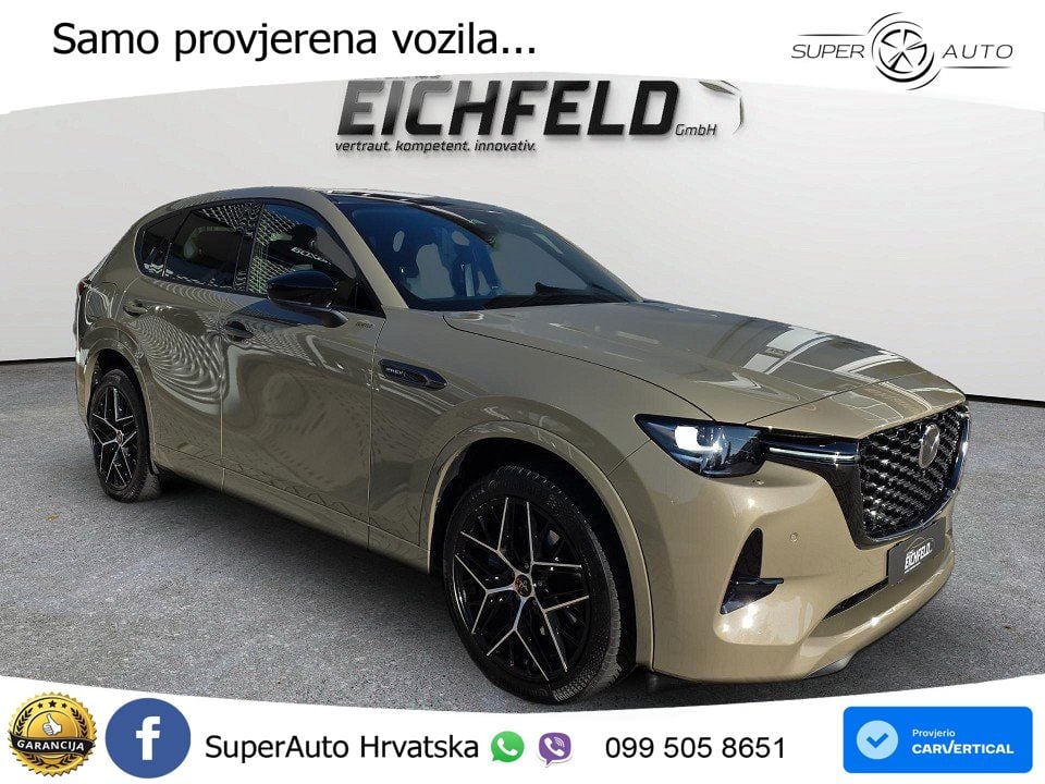 Mazda CX-60 2.5 e-Skyactiv (328 KS) AWD Automatic MATRIX+GR SJED+KAM