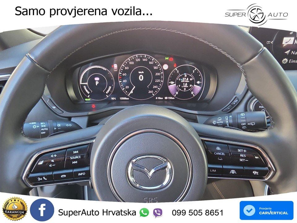 Mazda CX-60 2.5 e-Skyactiv (328 KS) AWD Automatic MATRIX+GR SJED+KAM