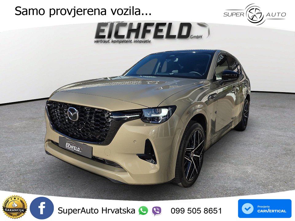 Mazda CX-60 2.5 e-Skyactiv (328 KS) AWD Automatic MATRIX+GR SJED+KAM