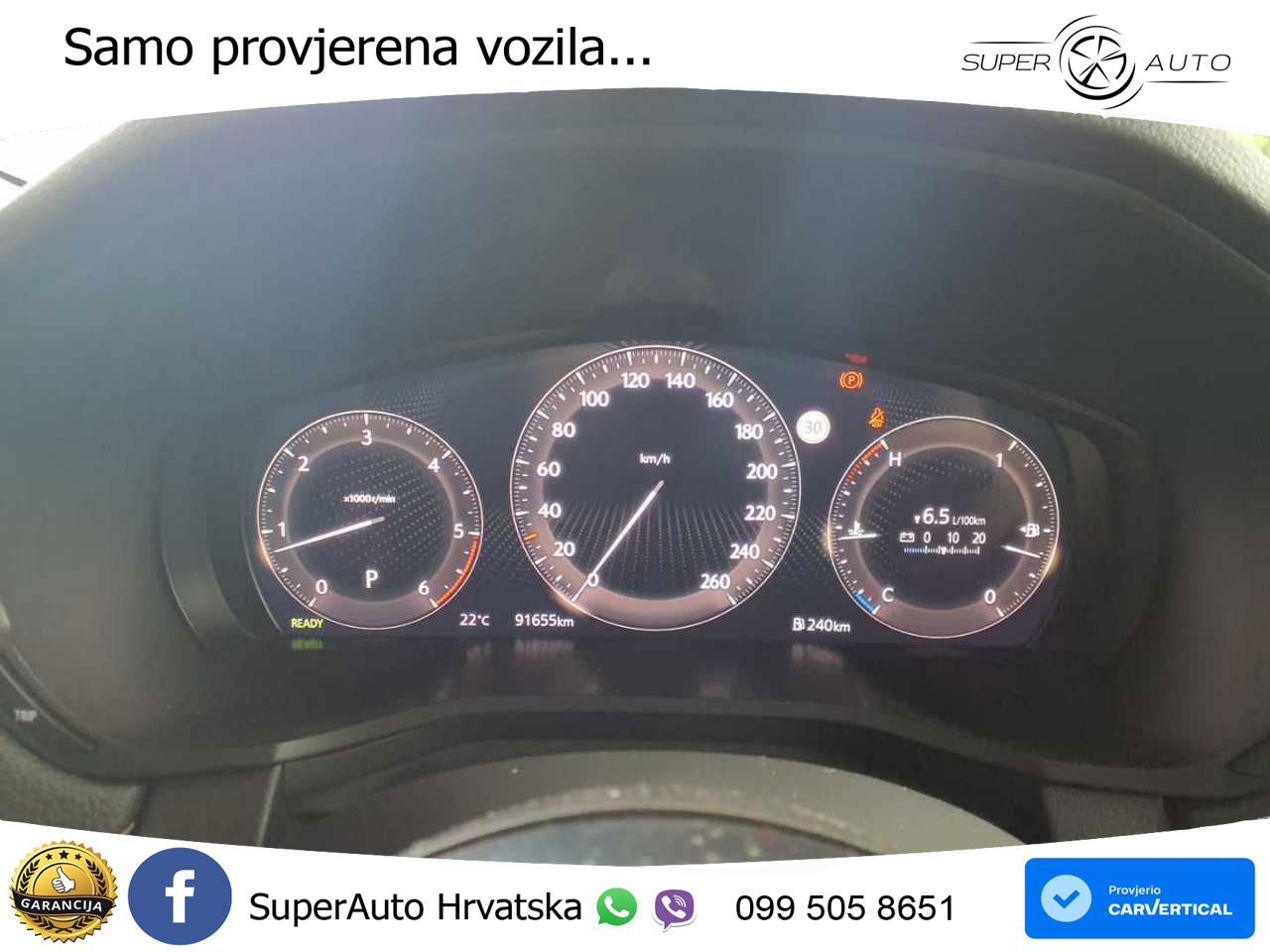 Mazda CX-60 3.3 e-Skyactiv D (254 KS) AWD Automatic MATRIX+GR SJED+KAM