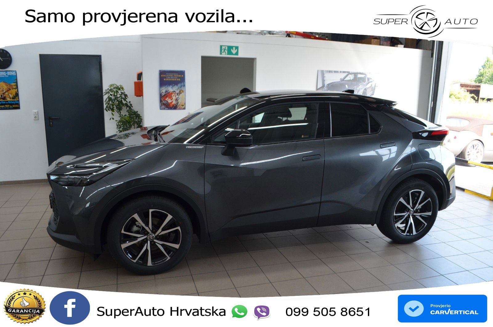 Toyota C-HR 2.0 (198 KS) Hybrid e-CVT Teamplayer LED+GR SJED+ACC
