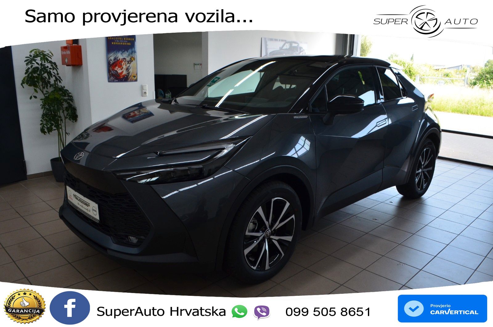 Toyota C-HR 2.0 (198 KS) Hybrid e-CVT Teamplayer LED+GR SJED+ACC