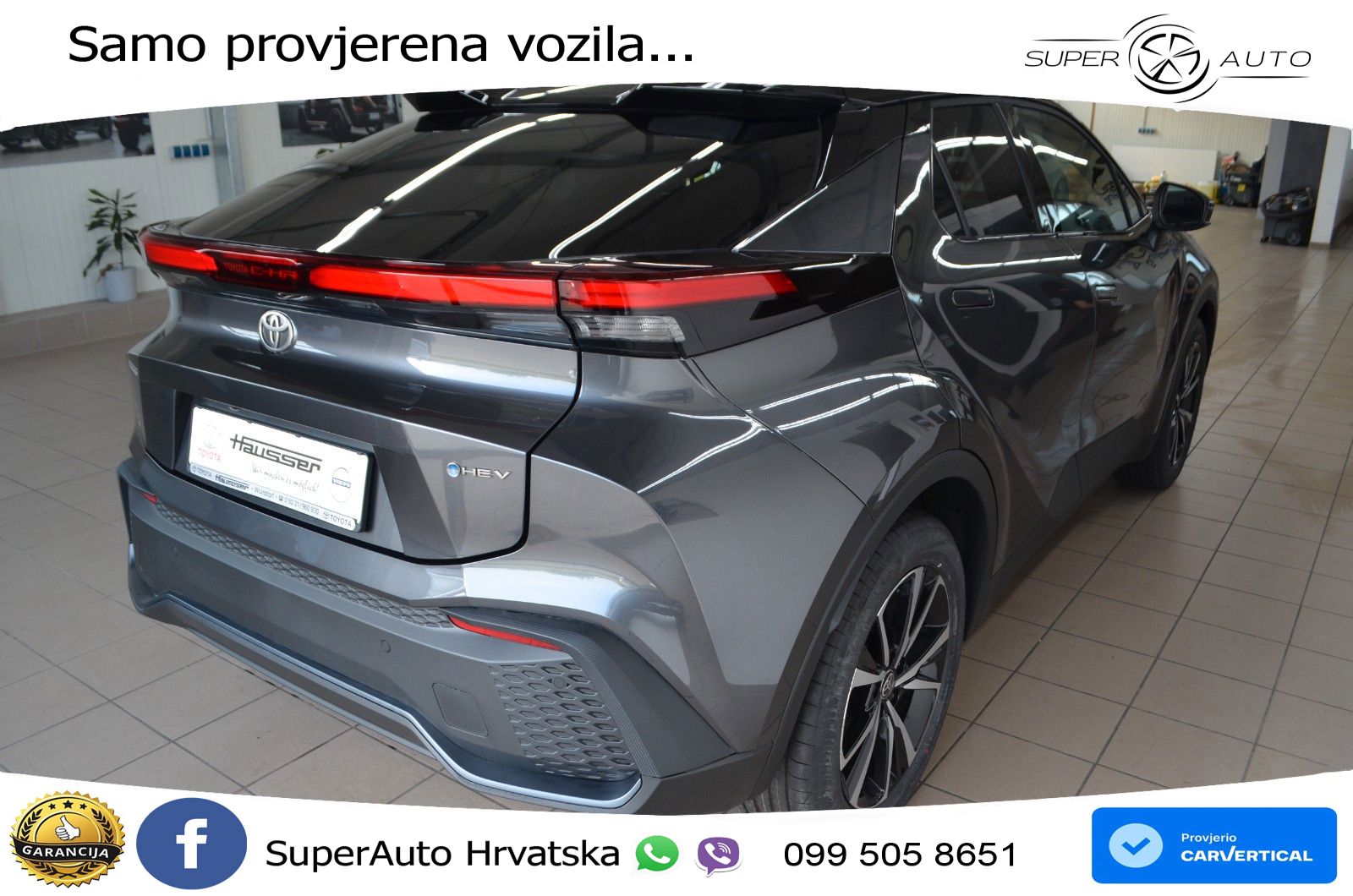 Toyota C-HR 2.0 (198 KS) Hybrid e-CVT Teamplayer LED+GR SJED+ACC