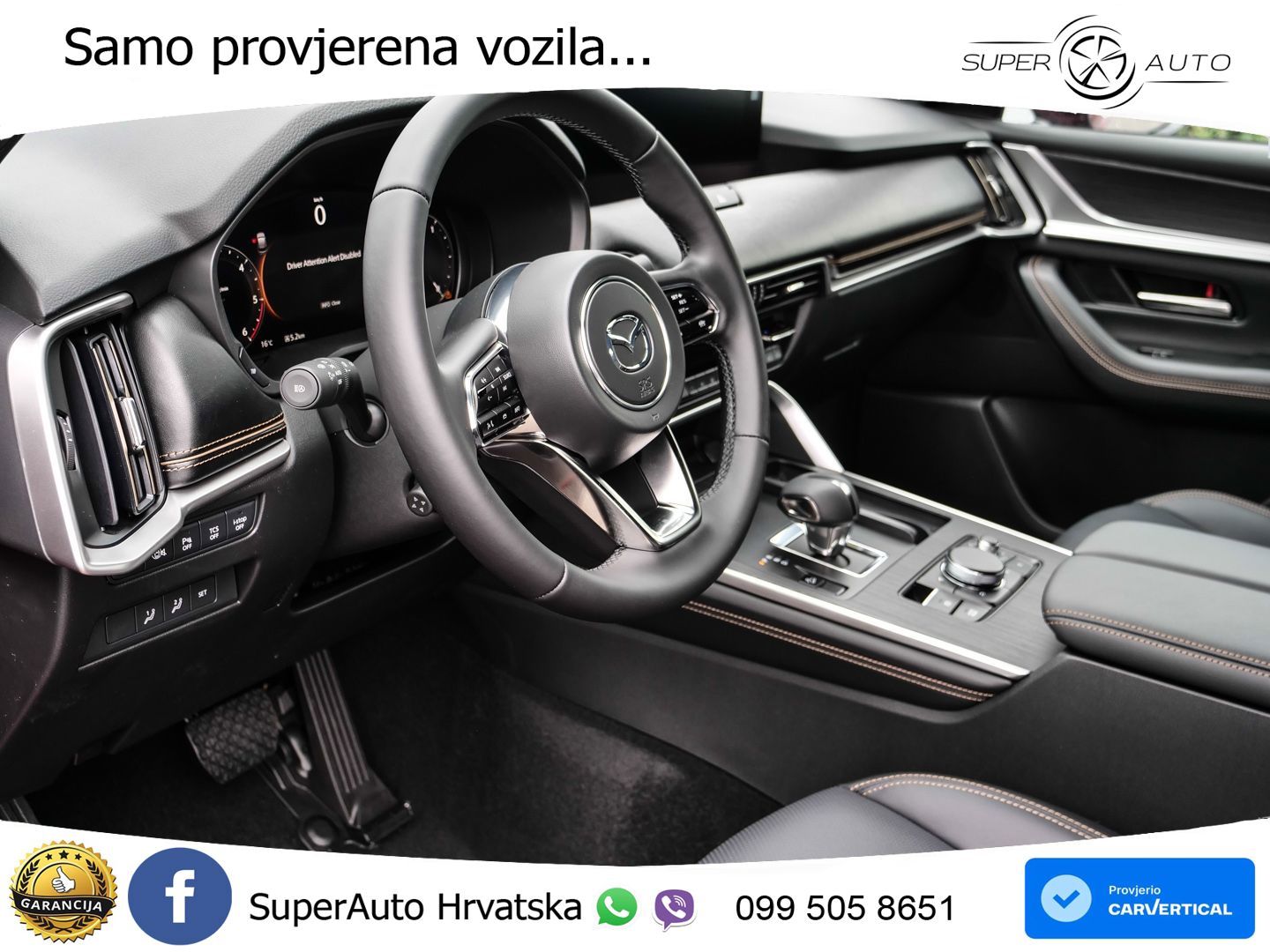 Mazda CX-60 3.3 e-Skyactiv D (254 KS) AWD Automatic LED+GR SJED+ACC