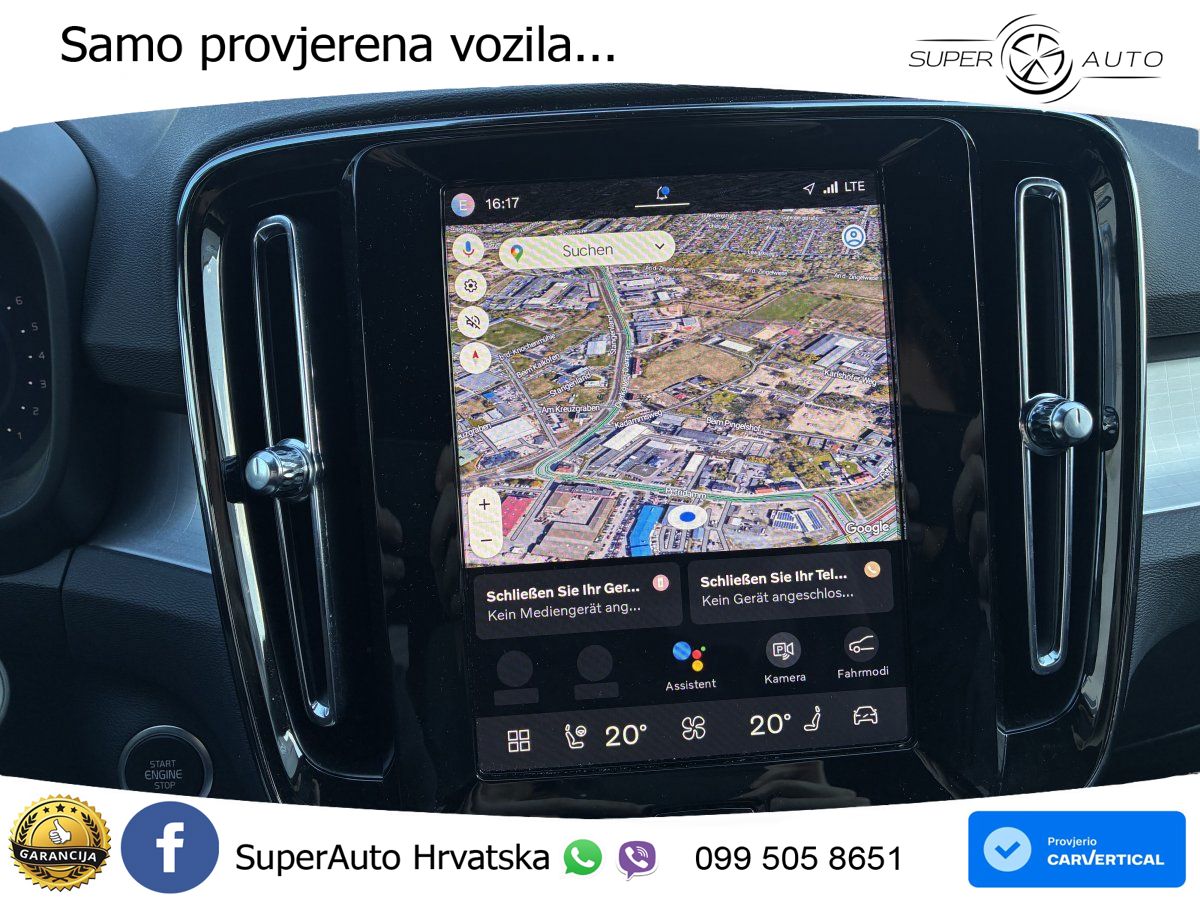 Volvo XC40 2.0 B3 163 KS Automatic LED+GR SJED+ACC