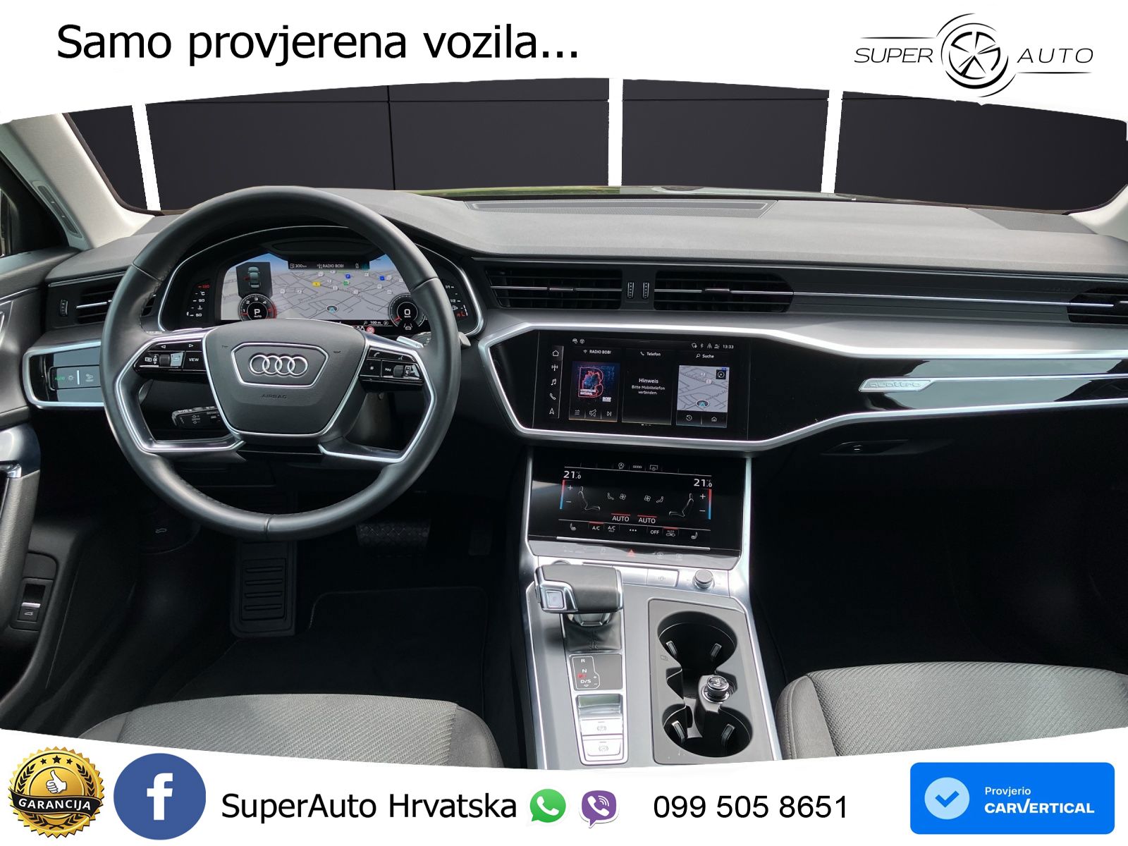 Audi A6 50 TDI V6 (286 KS) quattro tiptronic LED+GR SJED+ACC