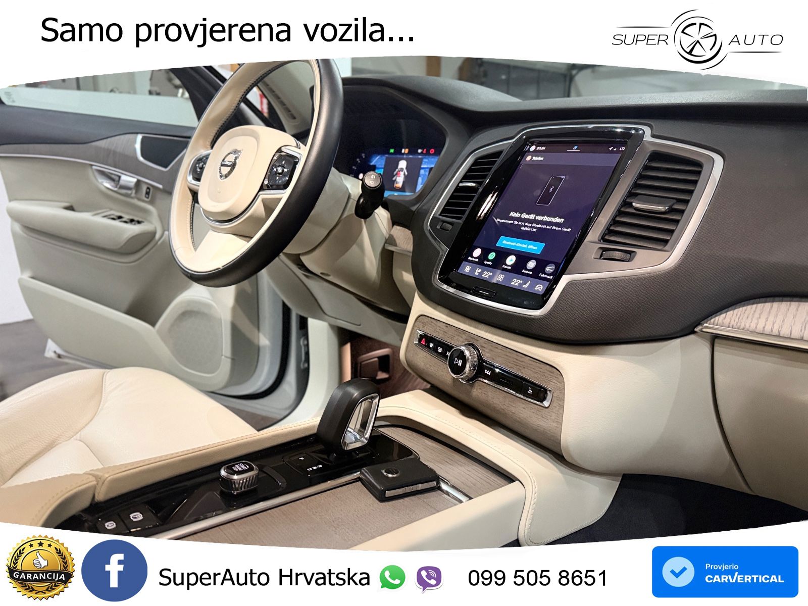 Volvo XC90 2.0 T8 AWD Automatic LED+GR SJED+ACC