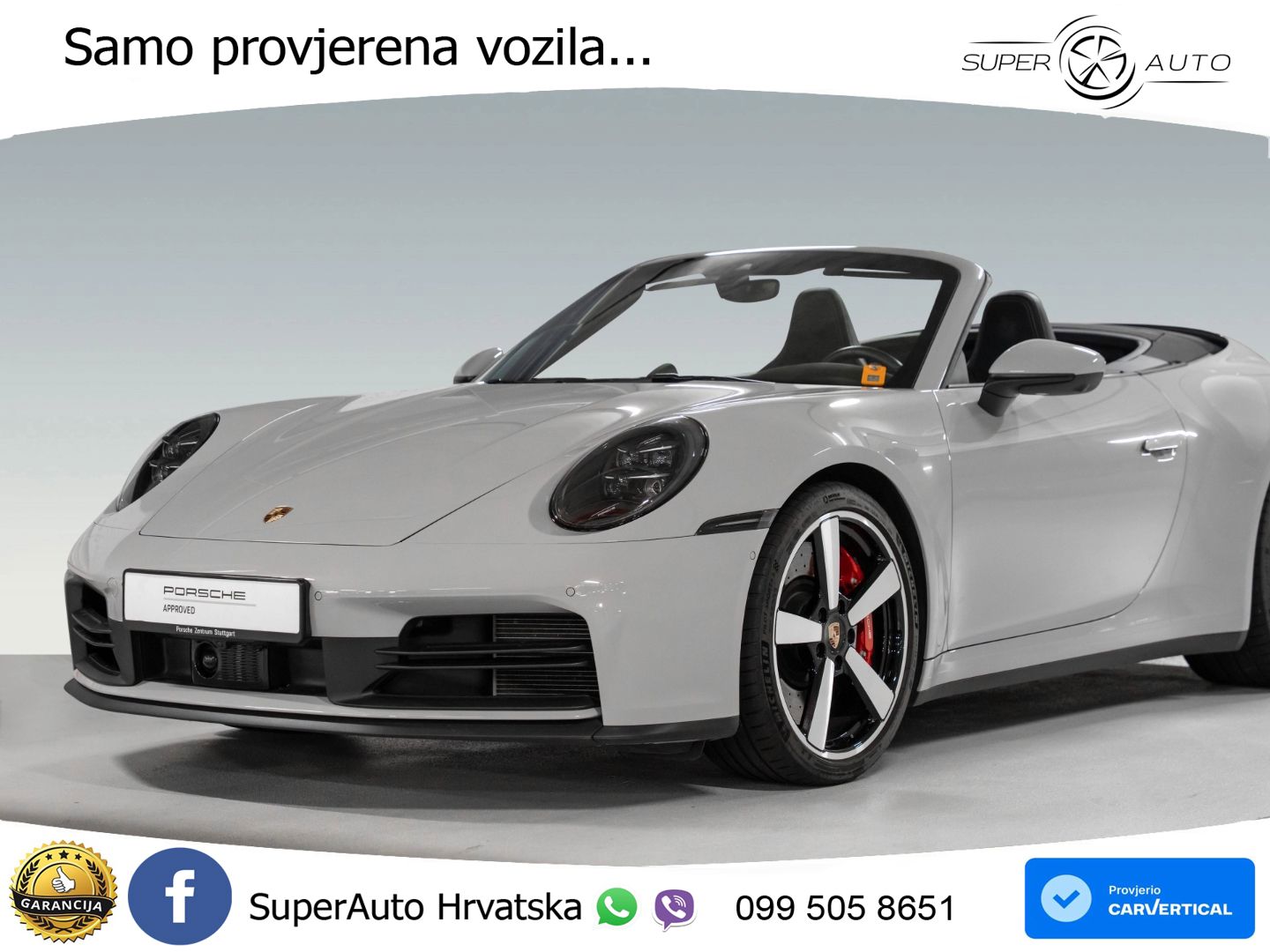 Porsche 911 Carrera GTS Cabriolet 3.0 (480 KS) PDK LED+GR SJED+ACC