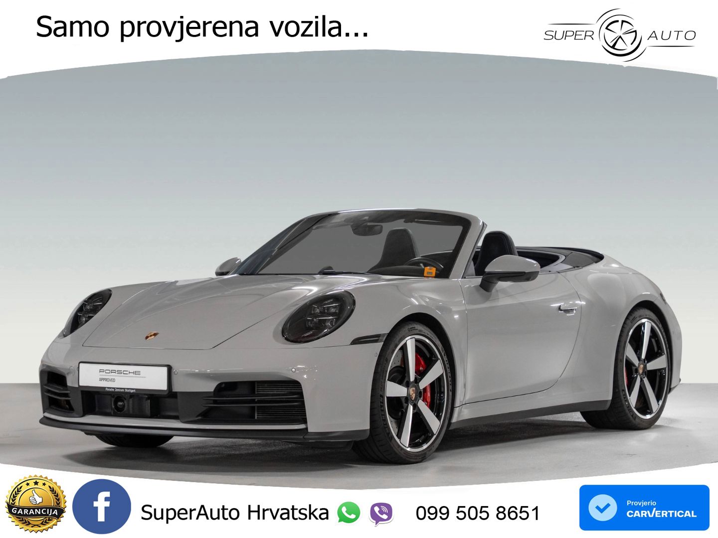 Porsche 911 Carrera GTS Cabriolet 3.0 (480 KS) PDK LED+GR SJED+ACC