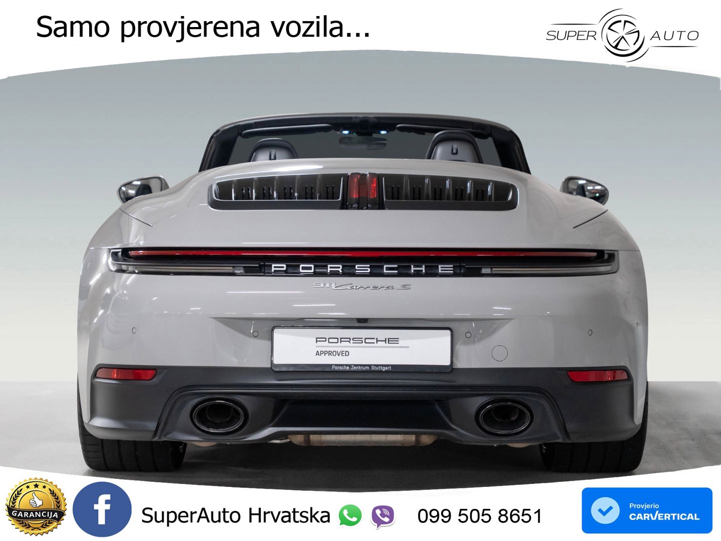 Porsche 911 Carrera GTS Cabriolet 3.0 (480 KS) PDK LED+GR SJED+ACC