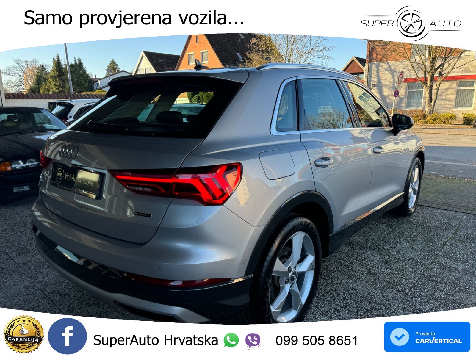 Audi Q3 40 TFSI (190 KS) quattro S tronic LED+GR SJED+ACC