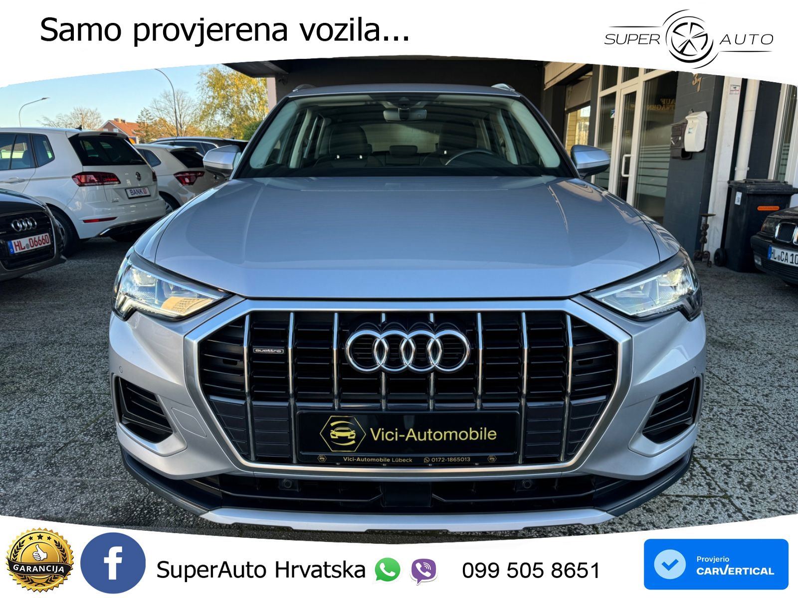 Audi Q3 40 TFSI (190 KS) quattro S tronic LED+GR SJED+ACC