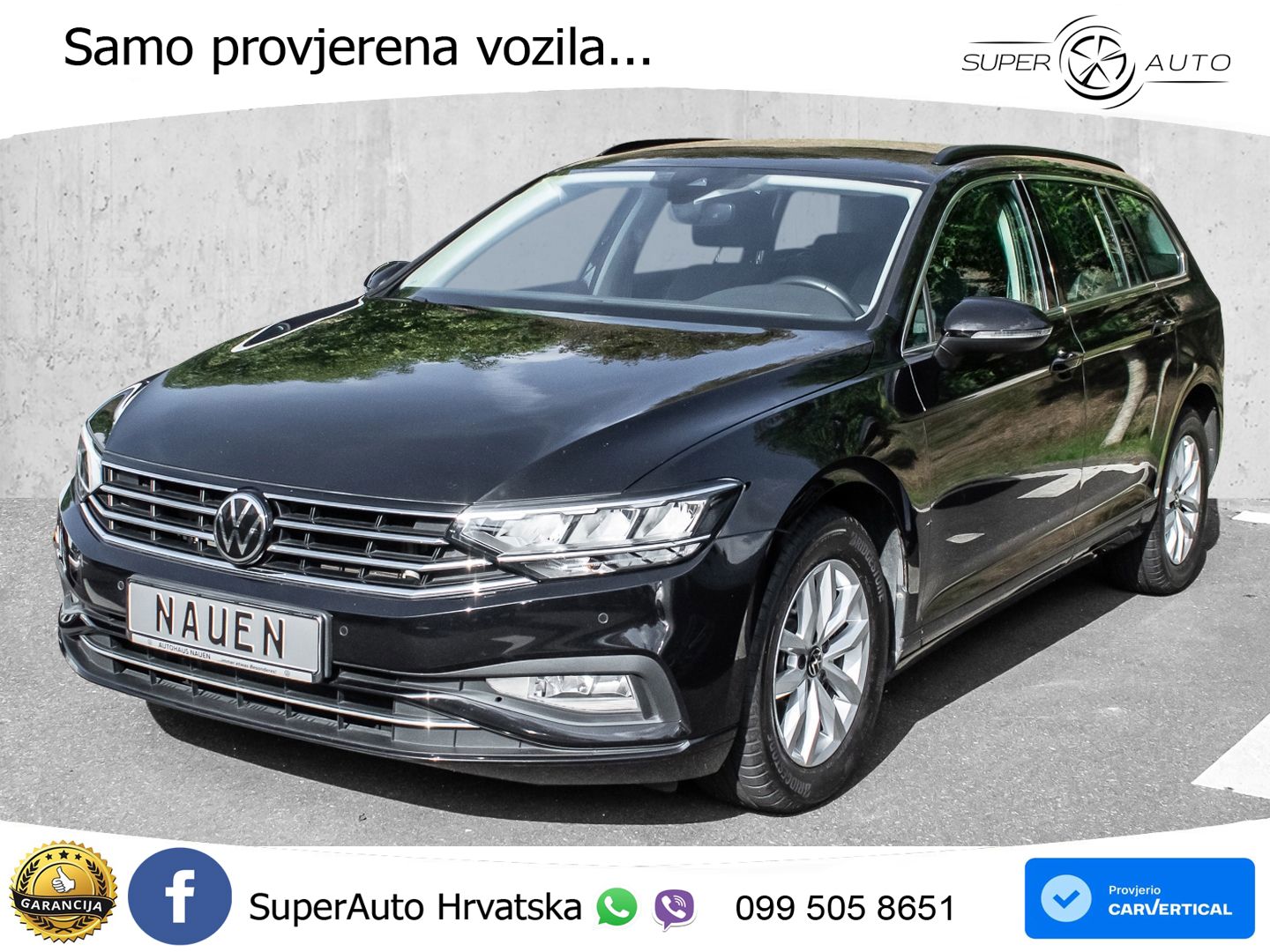 Volkswagen Passat Variant 2.0 TDI (150 KS) DSG Business LED+GR SJED+ACC