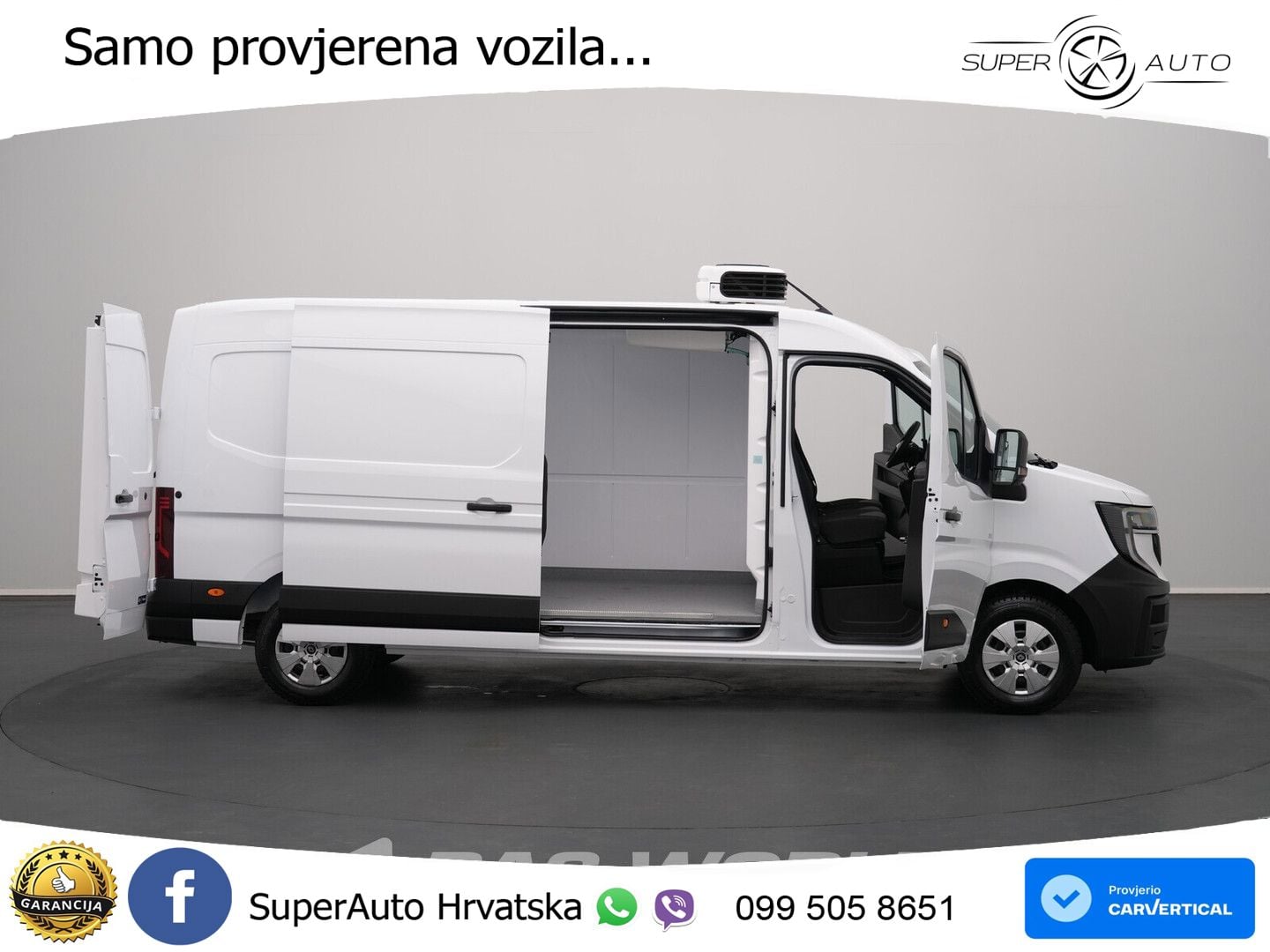 Renault Master 150PK Automaat L3H2 Koelwagen Koel/vries 150 KS