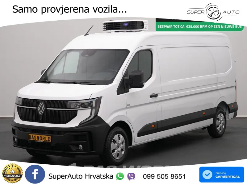 Renault Master 150PK Automaat L3H2 Koelwagen Koel/vries 150 KS