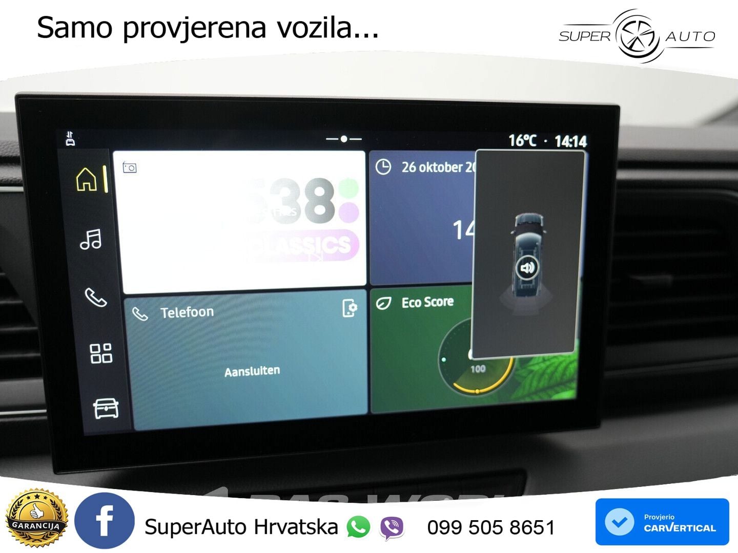 Renault Master 150PK Automaat L3H2 Koelwagen Koel/vries 150 KS