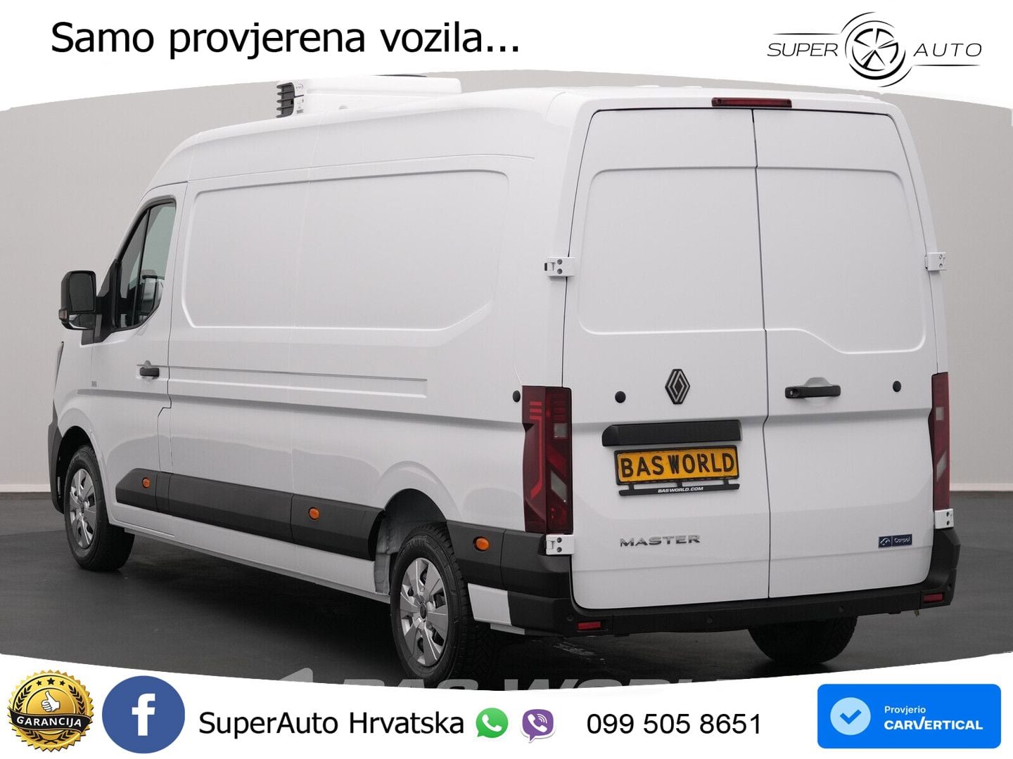 Renault Master 150PK Automaat L3H2 Koelwagen Koel/vries 150 KS