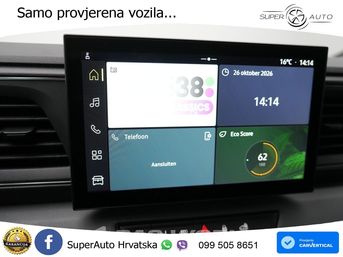 Renault Master 150PK Automaat L3H2 Koelwagen Koel/vries 150 KS