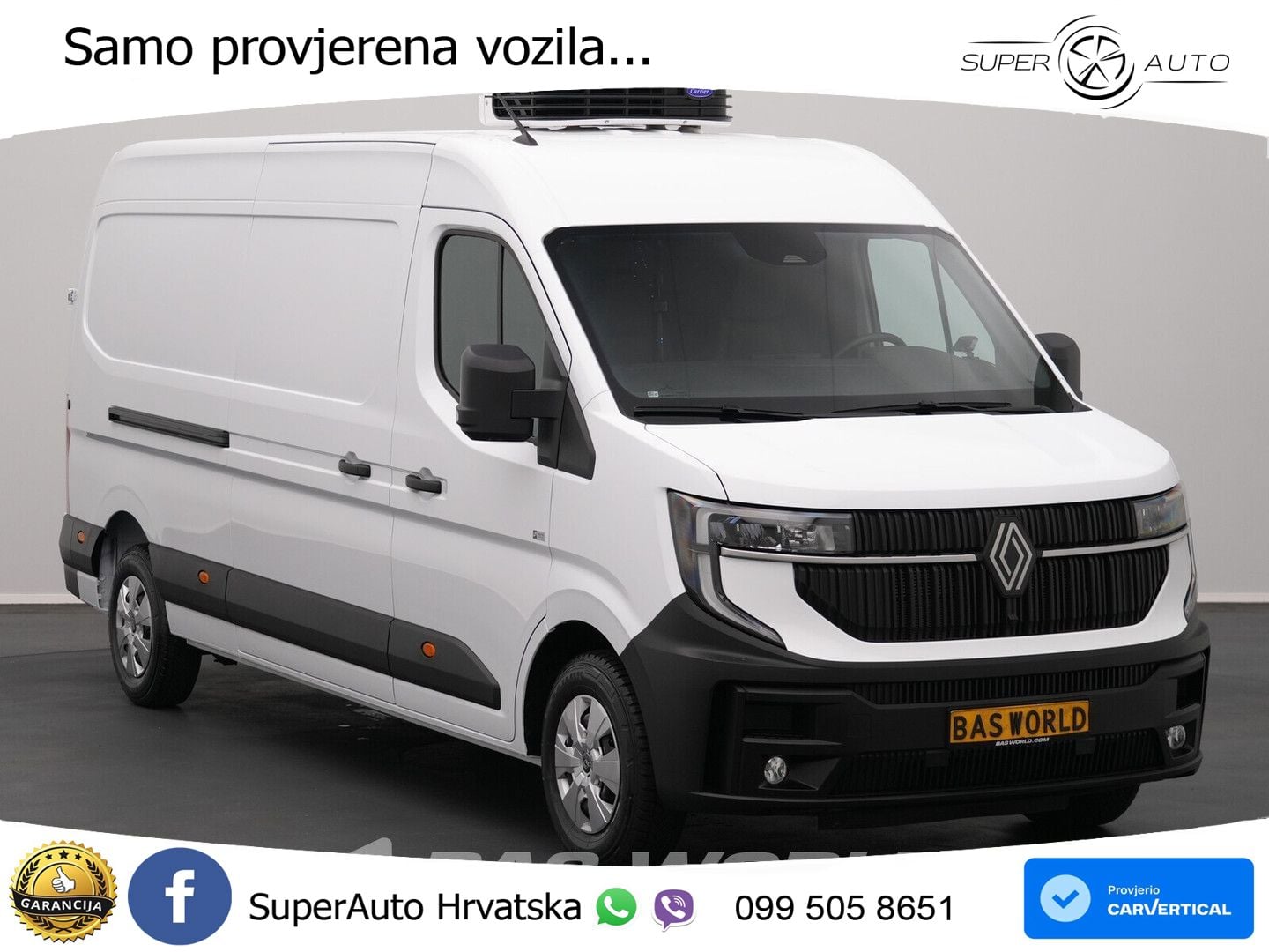 Renault Master 150PK Automaat L3H2 Koelwagen Koel/vries 150 KS